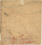 D105 Plan bestaande uit plattegrond en dwars- en lengteprofielen. – diverse schalen, 1861