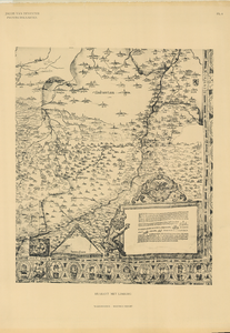 D108 Landkaart van de huidige provincie Brabant en Limburg (Pl.4), Org: 1558 Cop: c.1965