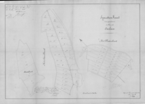 D163 Kaart van eigendommen van de gemeente Swalmen te Haembroek, Schoolbroek en Vlinkenbroek – Akte notaris F.W. ...