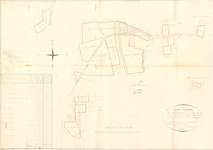 D174 Kaart van landerijen en gebouwen van de Beekerhof onder Swalmen, groot ca. 45 ha. – Akte notaris F.W. Milliard ...