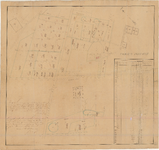 D188 Kaart van de verkoop van gronden van Charles baron de Keverberg d’Aldenghoor te Haelen, groot 65,9 ha. Akte ...