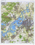 D281 Topografische kaart van de gemeente Roermond en omgeving met naamsaanduiding van gemeenten,gehuchten en gebouwen ...