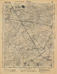 D84 Legerkaart (stafkaart) van het gebied Wessem-Thorn-Neeritter-Schoor-Leveroij-Wessem-Schaal 1:25000, c.1940