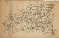 E4 Historische-Archeologische kaart van de omgeving van Geldern; bevat tevens naamsaanduiding van ...