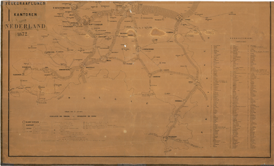 E42 Schaal 1:250.000 – Met legenda – Fragment: het bovenste gedeelte was in zeer slechte onherstelbare staat en is ...