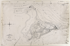 E57 Kadastraal plan van sectie C, gehucht de Roer – Met negatieve fotocopie, Org: 1819 Cop: 20e eeuw