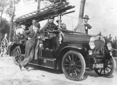 1920.C1 Ladderwagen van de brandweer