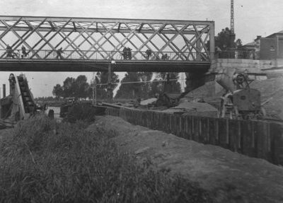 1928.A1a Aanleg loswal bij de Maasbrug