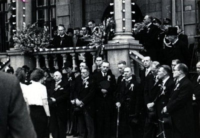 1945.D14d Viering van het bevrijdingsfeest op 6 juni