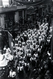 1945.D14i Viering van het bevrijdingsfeest op 6 juni