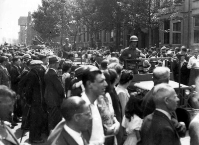 1945.D3a Viering van het bevrijdingsfeest op 6 juni