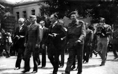 1945.D5b Viering van het bevrijdingsfeest op 6 juni