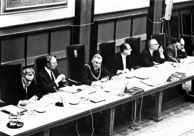 1968.F2a Eerste raadsvergadering in 1968