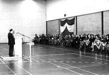 1973.Z1a Opening van de sporthal op de Donderberg okt. 1973