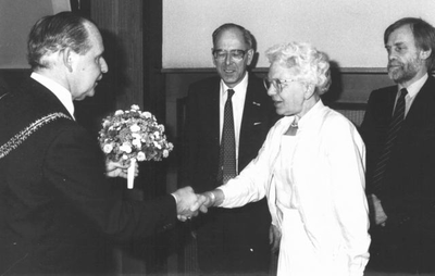 1984.F2a 30 juni, Afscheid van gemeentesecretaris mr. H.E.R.J. Janssen