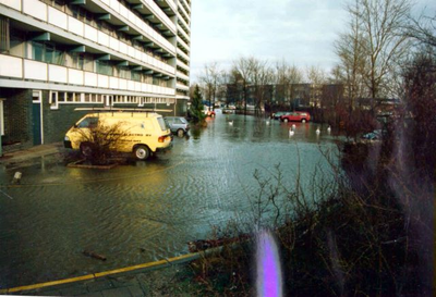 1993.C41d Hoog water te Roermond en Herten december 1993