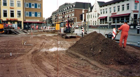 2000.H1a Herinrichting bestrating Stationsplein en Veldstraat aug/sept. 2000