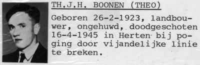 1945.P1c Theo J.H. Boonen, landbouwer