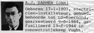 1945.P1h A.J. Dahmen (Jan), electricien-installateur