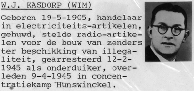 1945.P2g Weim J. Kasdorp, handelaar in electriciteitsartikelen