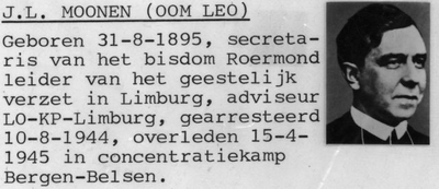 1945.P2j J.L. Moonen (Oom Leo), secretaris van het bisdom Roermond