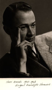 ARE.5 Arends, Henri 1945-1948, dirigent van de koninklijke harmonie