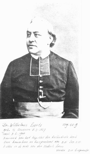 EVE.40 Everts, dr. Wilhelmus.; kannunik van het kathedrale kapittel der katholieke kerk