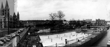 FolioA.47 Aanvang van de nieuwbouw Stroucken op het Munsterplein okt. 1974