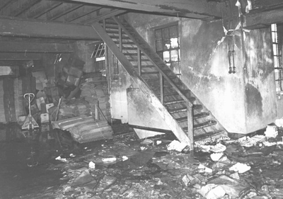 14.174b 11-01-1978 brand bij Janssens - Dijks Eierfabriek.