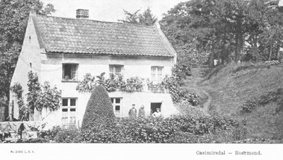74.409a Huisje in de tuin van het pand Ernst Casimir.