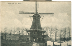 GAV-PK-W-056 Wilp; Rijksstraatweg 61; Deze molen is in latere tijd verdwenen; Gebouwd in 1856; De Korenmolen van Jansen ...