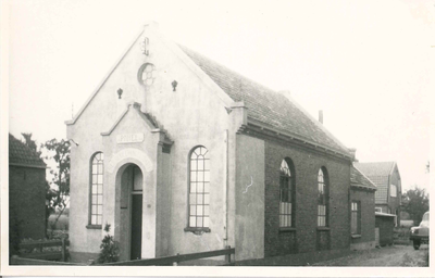 GAV-PK-T-002 Het kerkgebouw Pniël van de Vereniging voor Evangelisatie aan de Wijkseweg in Terwolde.