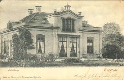 GAV-PK-T-091 Buitengoed de Wolterkamp aan de Vaassenseweg in Terwolde., 1900 - 1905