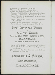  Adresboek van de Zaanstreek : Zaandam, Koog aan de Zaan, Zaandijk, Wormerveer, Krommenie, Westzaan en Oostzaan, pagina 28