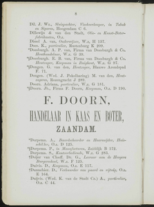  Adresboek van de Zaanstreek : Zaandam, Koog aan de Zaan, Zaandijk, Wormerveer, Krommenie, Westzaan en Oostzaan, pagina 30