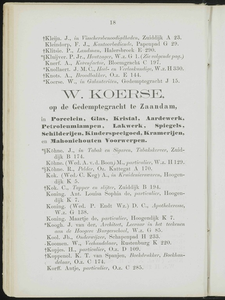  Adresboek van de Zaanstreek : Zaandam, Koog aan de Zaan, Zaandijk, Wormerveer, Krommenie, Westzaan en Oostzaan, pagina 40