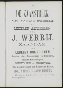  Adresboek van de Zaanstreek : Zaandam, Koog aan de Zaan, Zaandijk, Wormerveer, Krommenie, Westzaan en Oostzaan, pagina 65