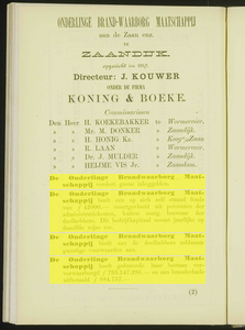  Adresboek van de Zaanstreek : Zaandam, Koog aan de Zaan, Zaandijk, Wormerveer, Krommenie, Westzaan en Oostzaan, pagina 242