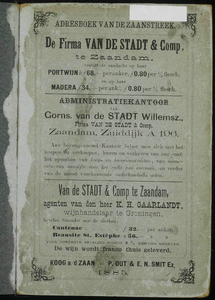  Adresboek van de Zaanstreek : Zaandam, Koog aan de Zaan, Zaandijk, Wormerveer, Krommenie, Westzaan en Oostzaan, pagina 7