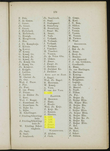  Adresboek van de Zaanstreek : Zaandam, Koog aan de Zaan, Zaandijk, Wormerveer, Krommenie, Westzaan en Oostzaan, pagina 223