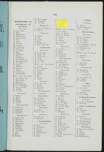  Adresboek van de Zaanstreek : Zaandam, Koog aan de Zaan, Zaandijk, Wormerveer, Krommenie, Westzaan en Oostzaan, pagina 181