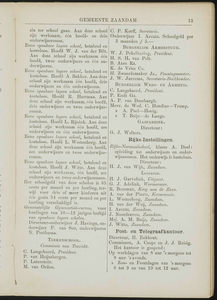  Adresboek van de Zaanstreek : Zaandam, Koog aan de Zaan, Zaandijk, Wormerveer, Krommenie en Westzaan, pagina 19