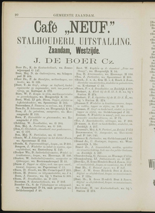  Adresboek van de Zaanstreek : Zaandam, Koog aan de Zaan, Zaandijk, Wormerveer, Krommenie en Westzaan, pagina 28