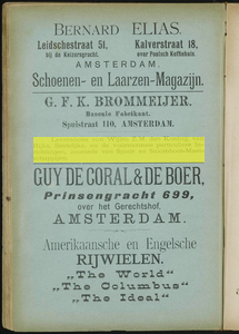  Algemeen adresboek van de Zaanstreek, bevattende de gemeenten : Zaandam, Krommenie, Wormerveer, Zaandijk, Koog aan de ...