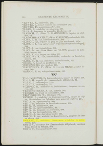  Adresboek van de gemeenten Zaandam, Koog aan de Zaan, Zaandijk, Wormerveer en Krommenie, pagina 204