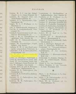  Nieuw algemeen adresboek van de Zaanstreek : gemeenten Zaandam, Koog aan de Zaan, Zaandijk, Wormerveer, Krommenie en ...