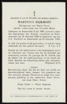 77 Martinus Rijkhoff, datum overlijden: 15-10-1963