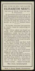 160 Elisabeth Neeft, datum overlijden: 17-02-1924