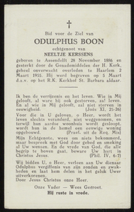 338 Odulphus Boon, datum overlijden: 02-03-1955