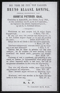475 Bruno Klaasz. Koning, datum overlijden: 22-06-1863